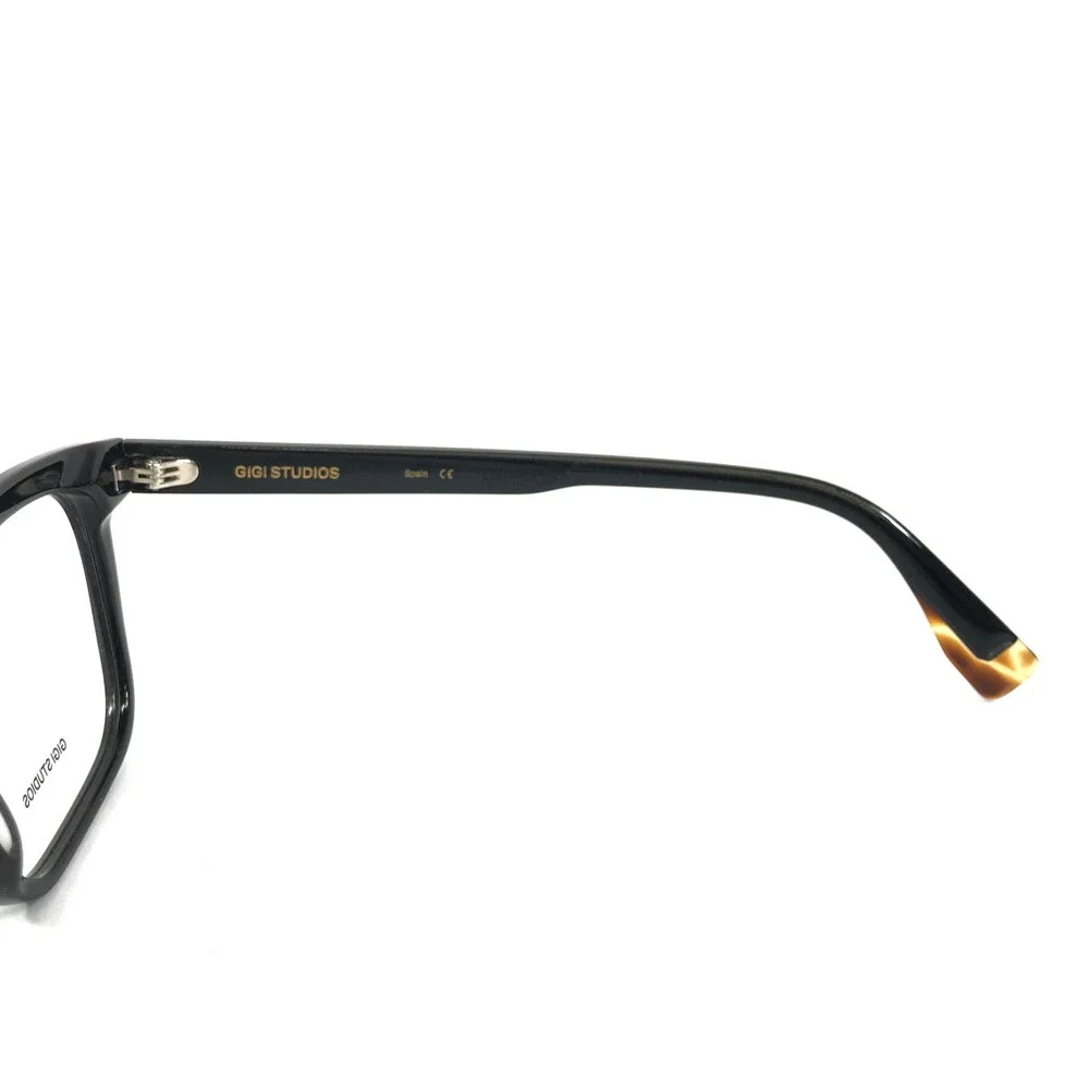 Gigi Studios Eyeglasses Frames EDISON 68991/1 Black Square Full Rim 56-20-150